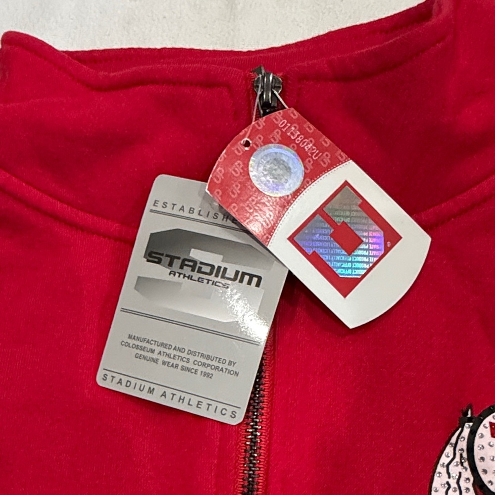 Utah Women’s Red Quarter-Zip Pullover - Picture 3 of 13